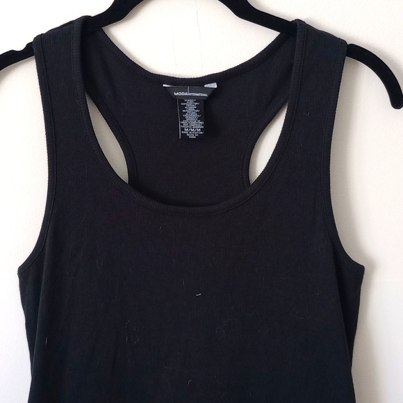 Moda International black/white dress - Picture 4 of 6